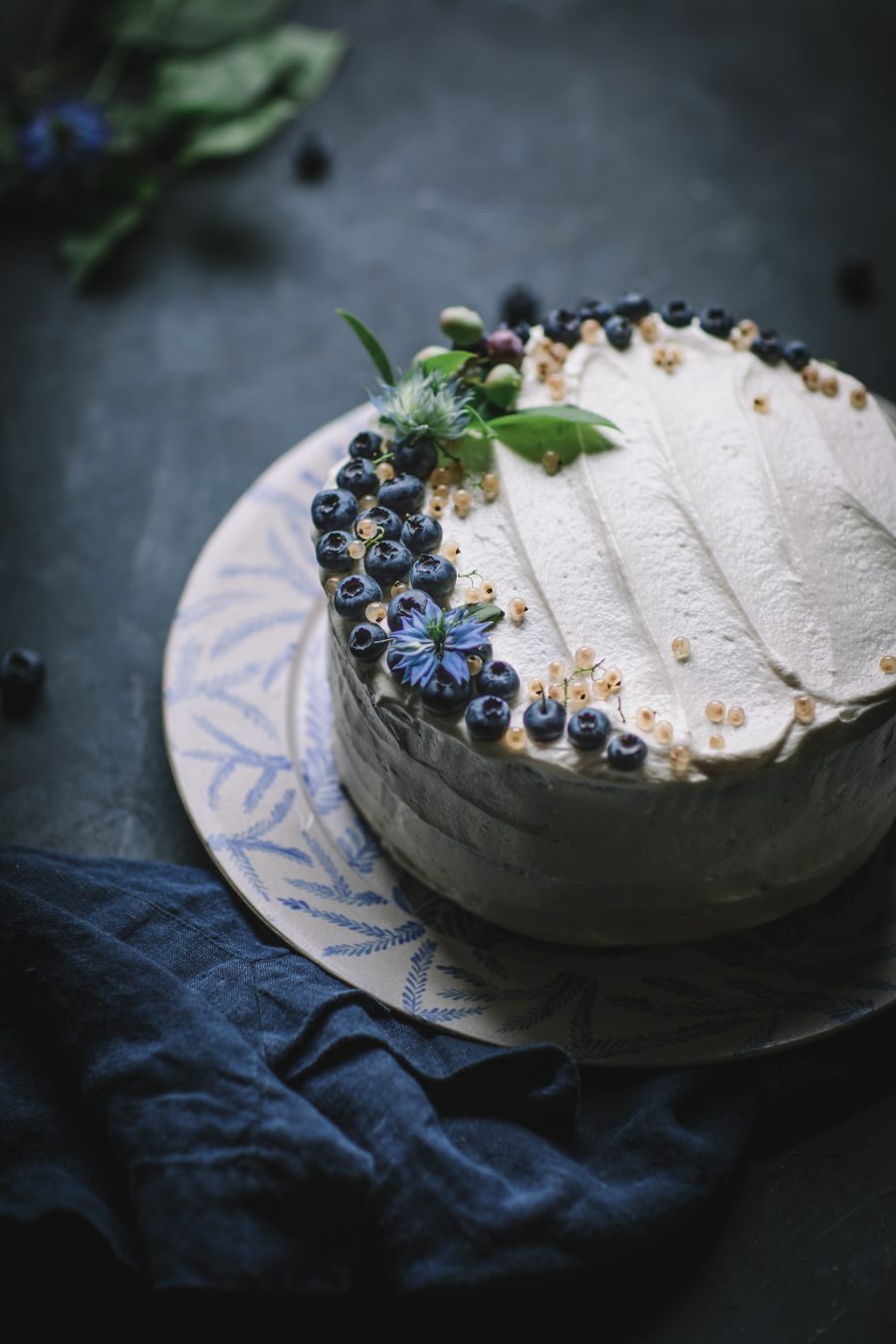 Blue Velvet Cake With Cream Cheese Frosting Adventures in Cooking