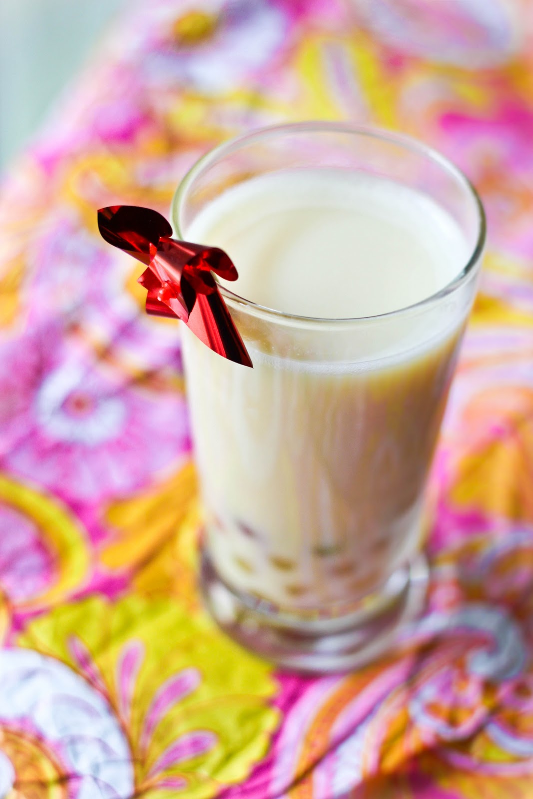 Jasmine Green Milk Tea Boba Adventures in Cooking