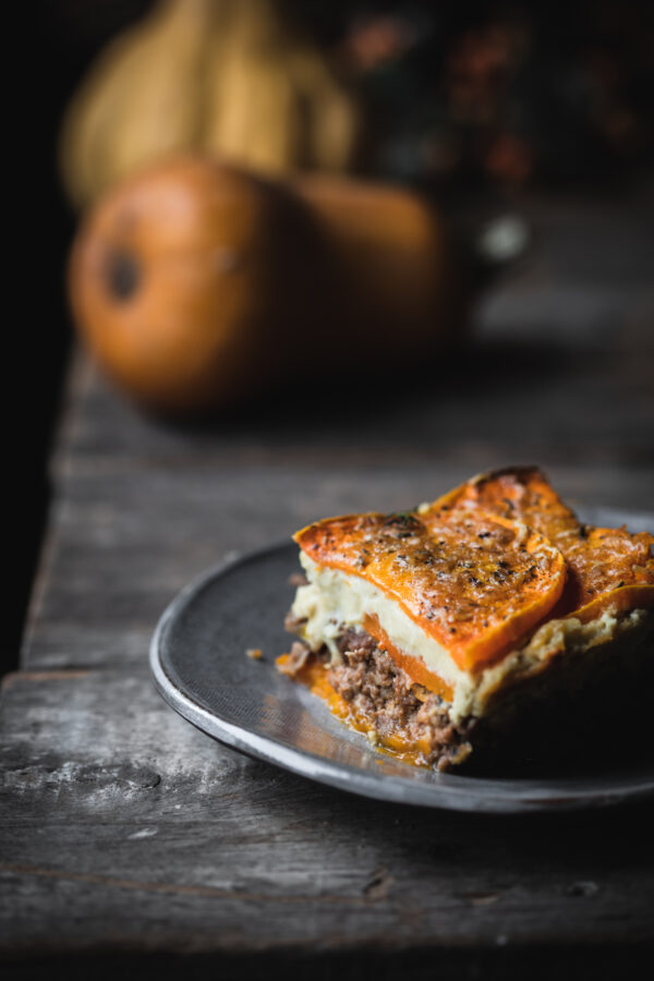 Mousaka with Butternut Squash