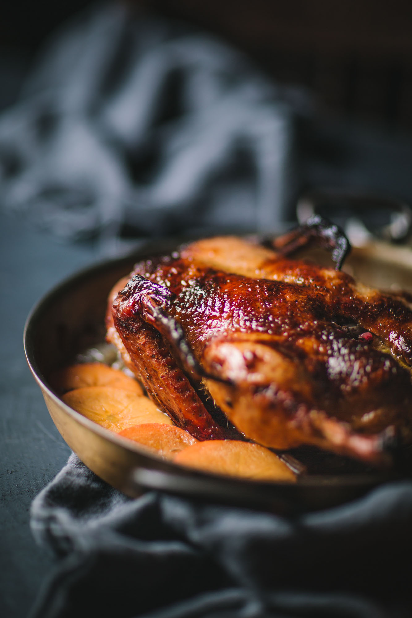 Duck a L'Orange with Persimmon