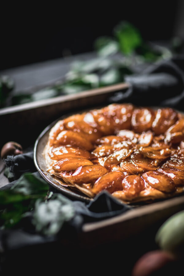 Apple Tarte Tatin with Vanilla Filo Crust