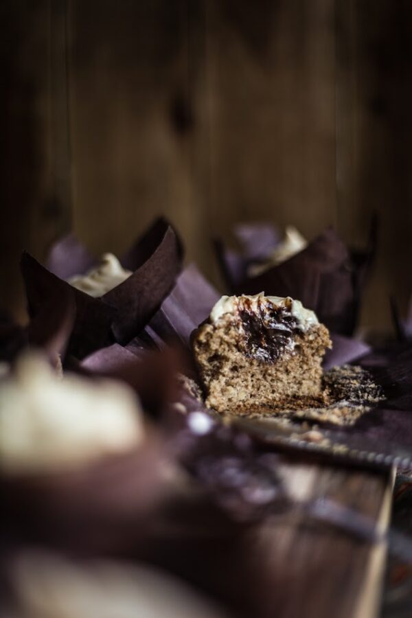 Banana Chocolate Chip Cupcakes With Peanut Butter Buttercream