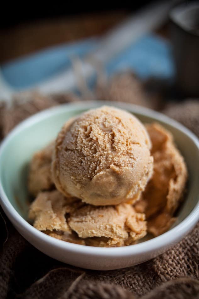 Pumpkin Ice Cream with a Gingersnap Honey Swirl Adventures in Cooking