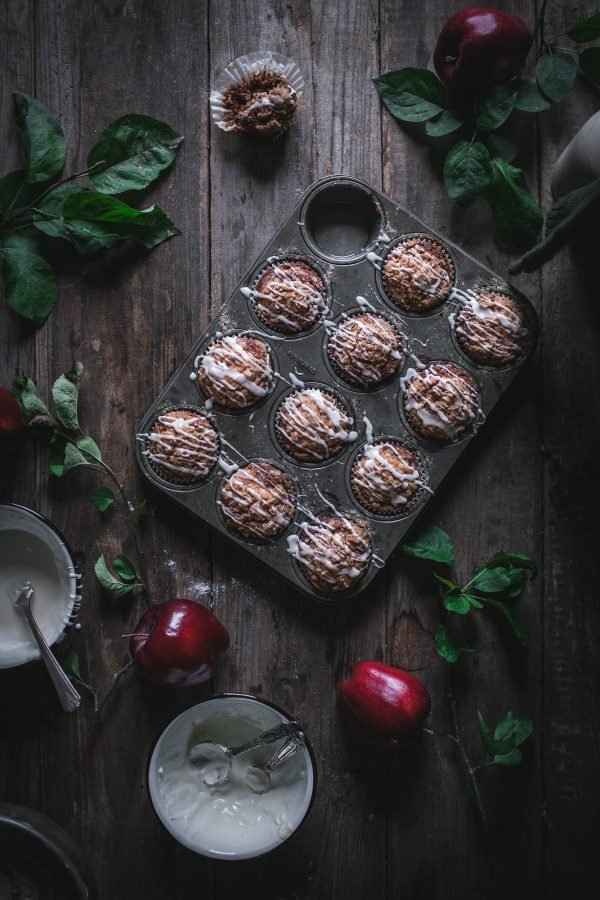 Apple Cream Cheese Muffins