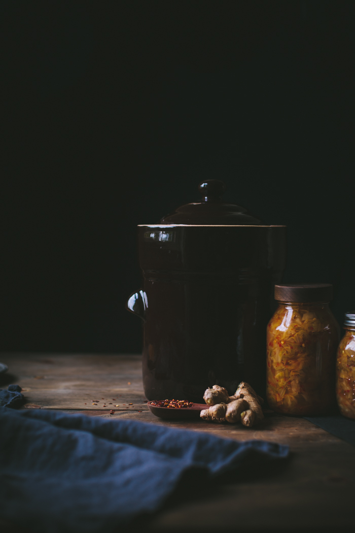 Kimchi Sauerkraut by Eva Kosmas Flores | Adventures in Cooking
