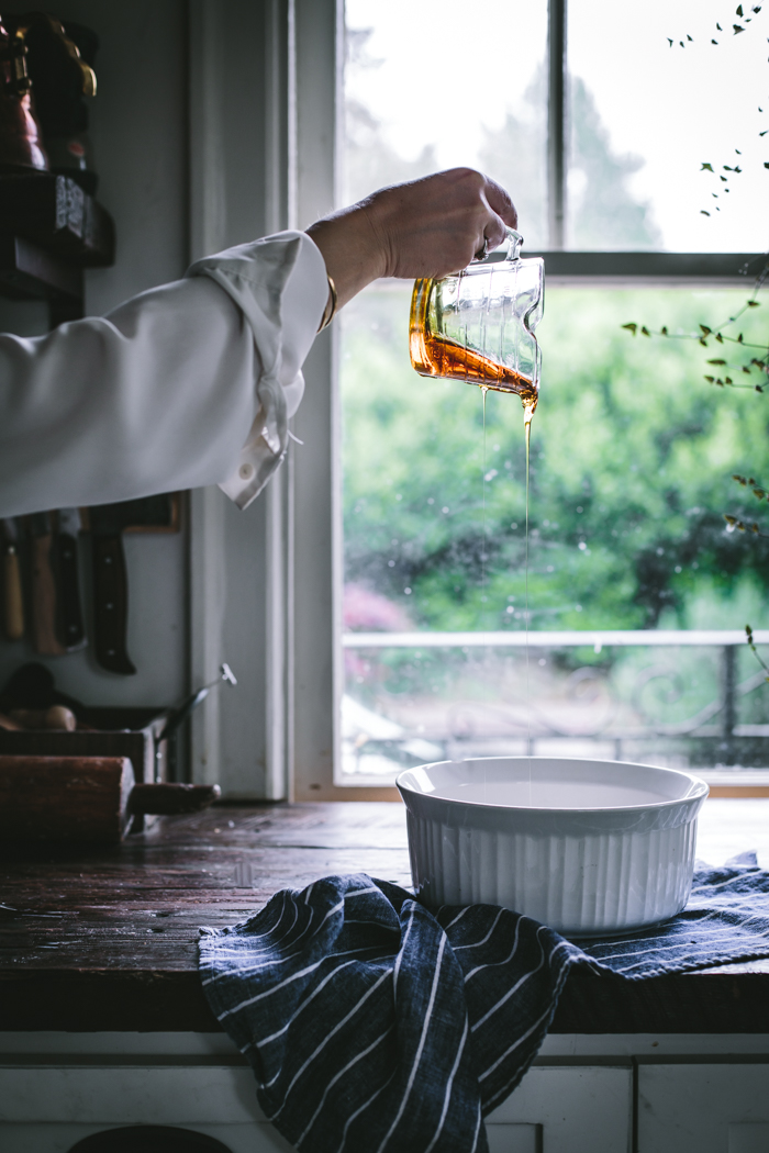 Golden Syrup Peach Pie by Eva Kosmas Flores | Adventures in Cooking