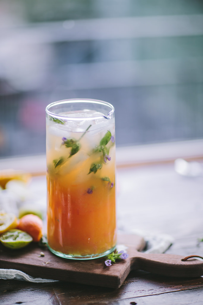 Gin Citrus Punch by Eva Kosmas Flores | Adventures in Cooking