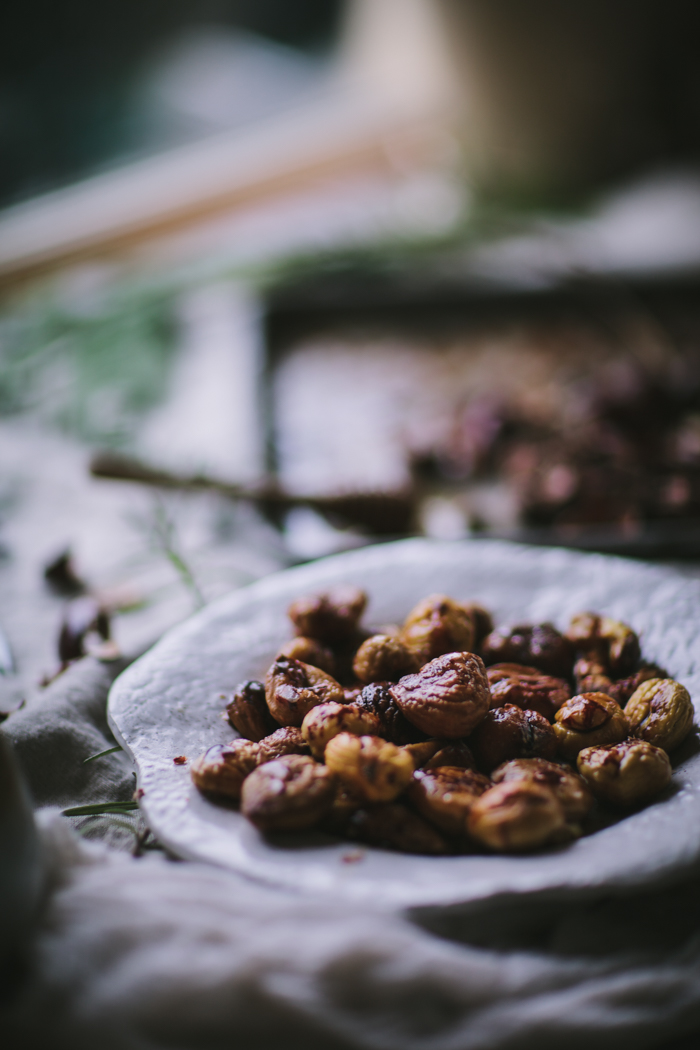 Roast Chestnuts by Eva Kosmas Flores | Adventures in Cooking
