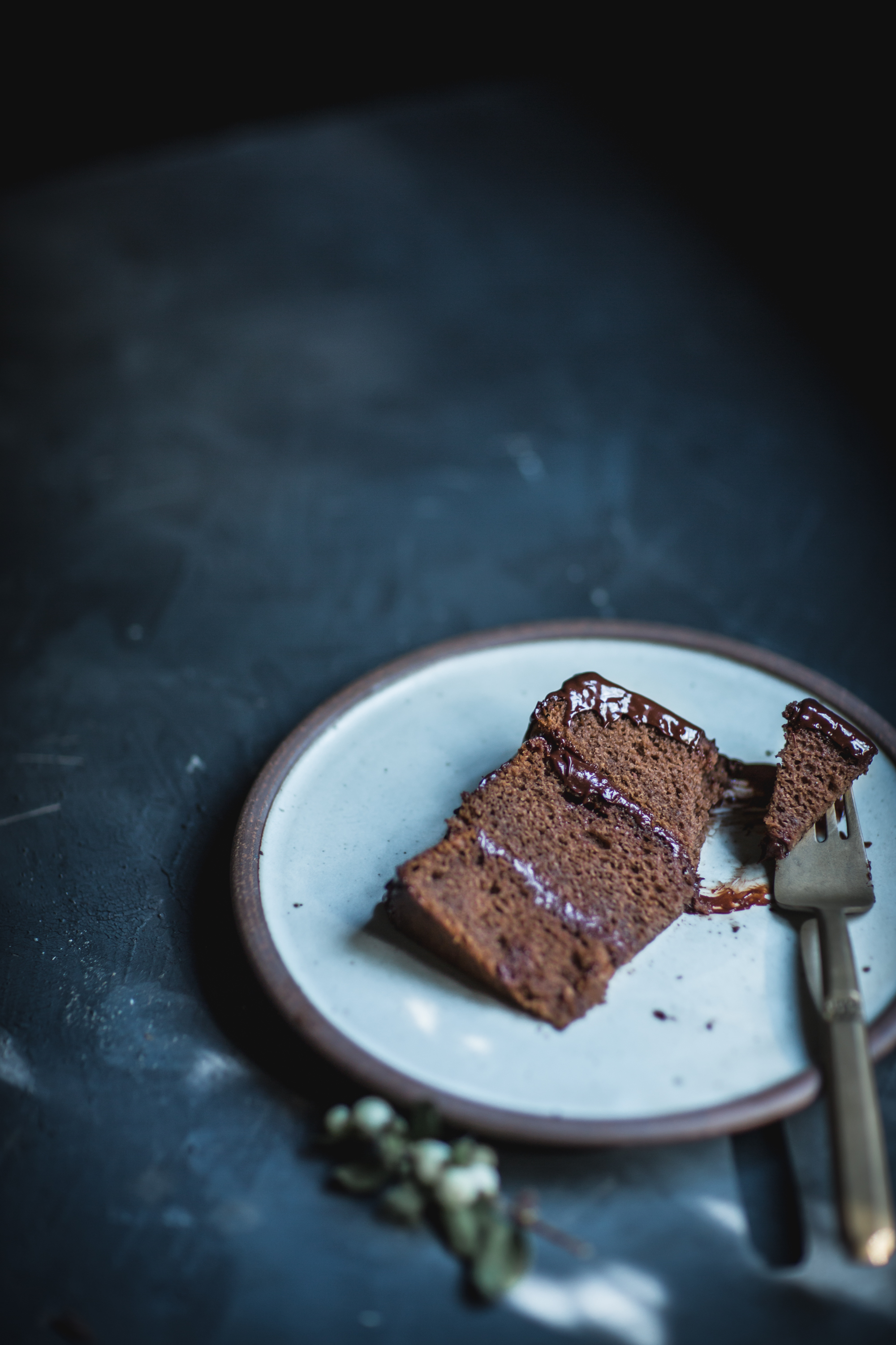 Chocolate Buttermilk Espresso Cake by Eva Kosmas Flores