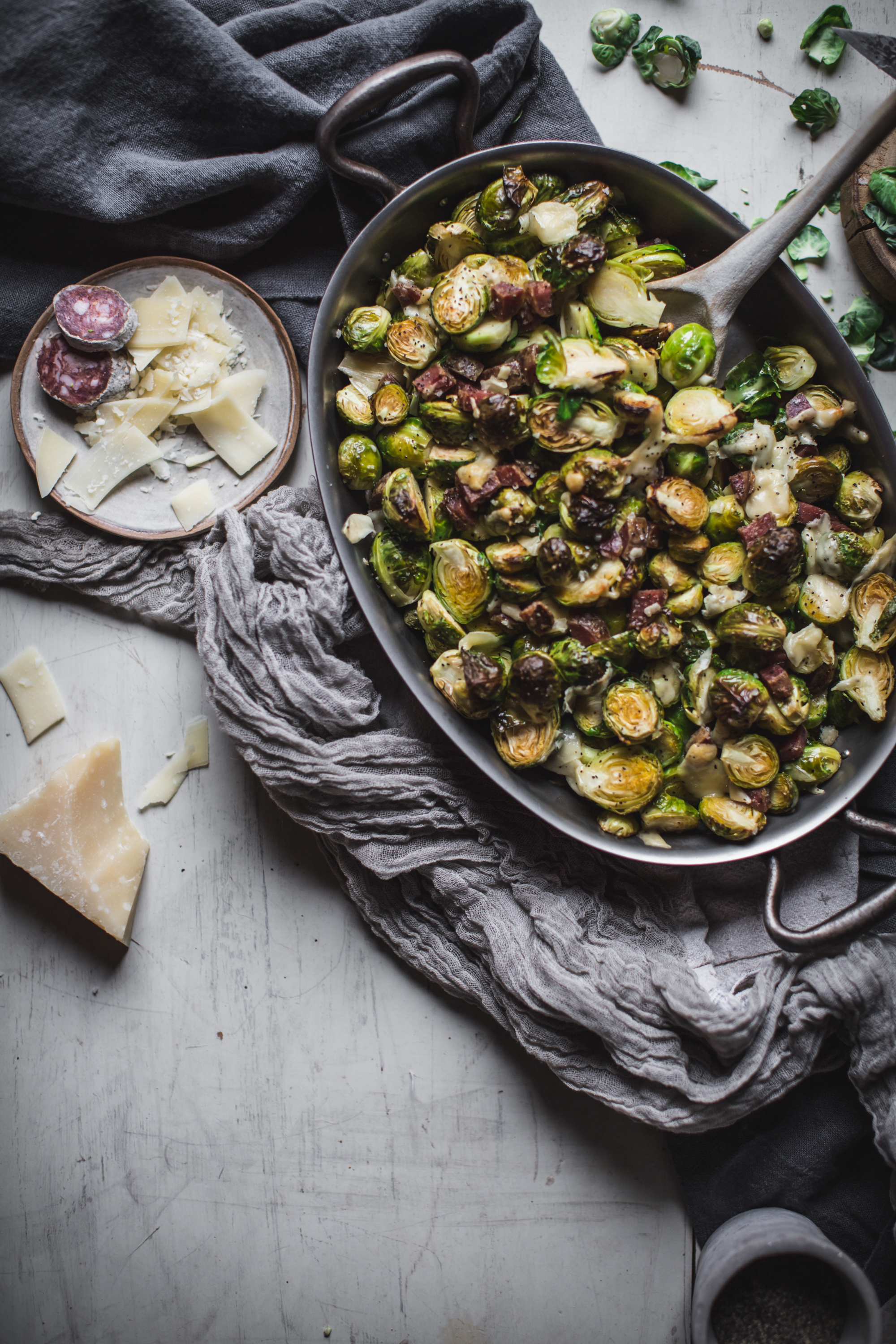How to Make Roasted Brussel Sprouts by Eva Kosmas Flores