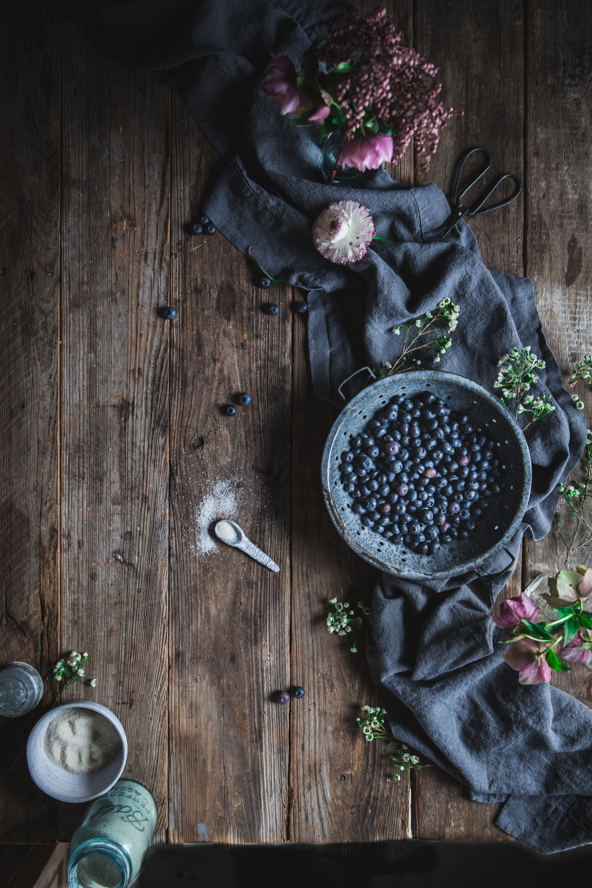 Blueberry Dutch Baby From the Cookbook 'First We Eat' by Eva Kosmas Flores