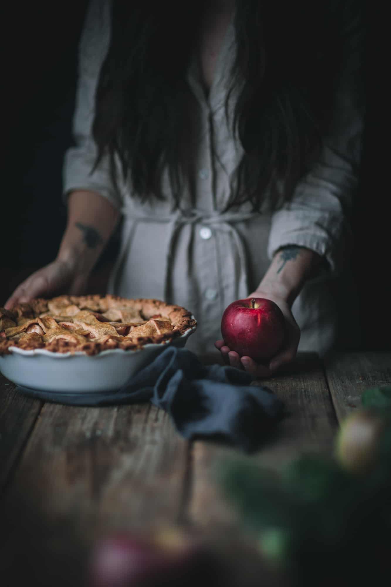 Hazelnut Apple Pie by Eva Kosmas Flores