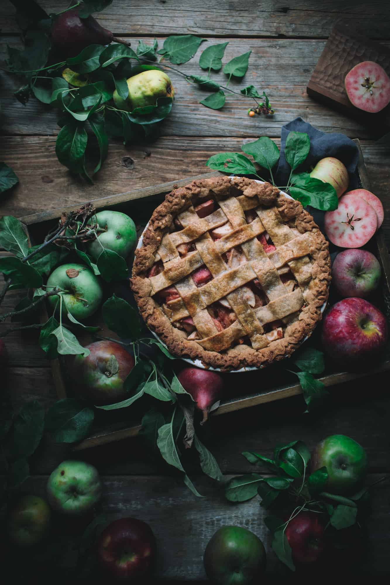 Hazelnut Apple Pie by Eva Kosmas Flores