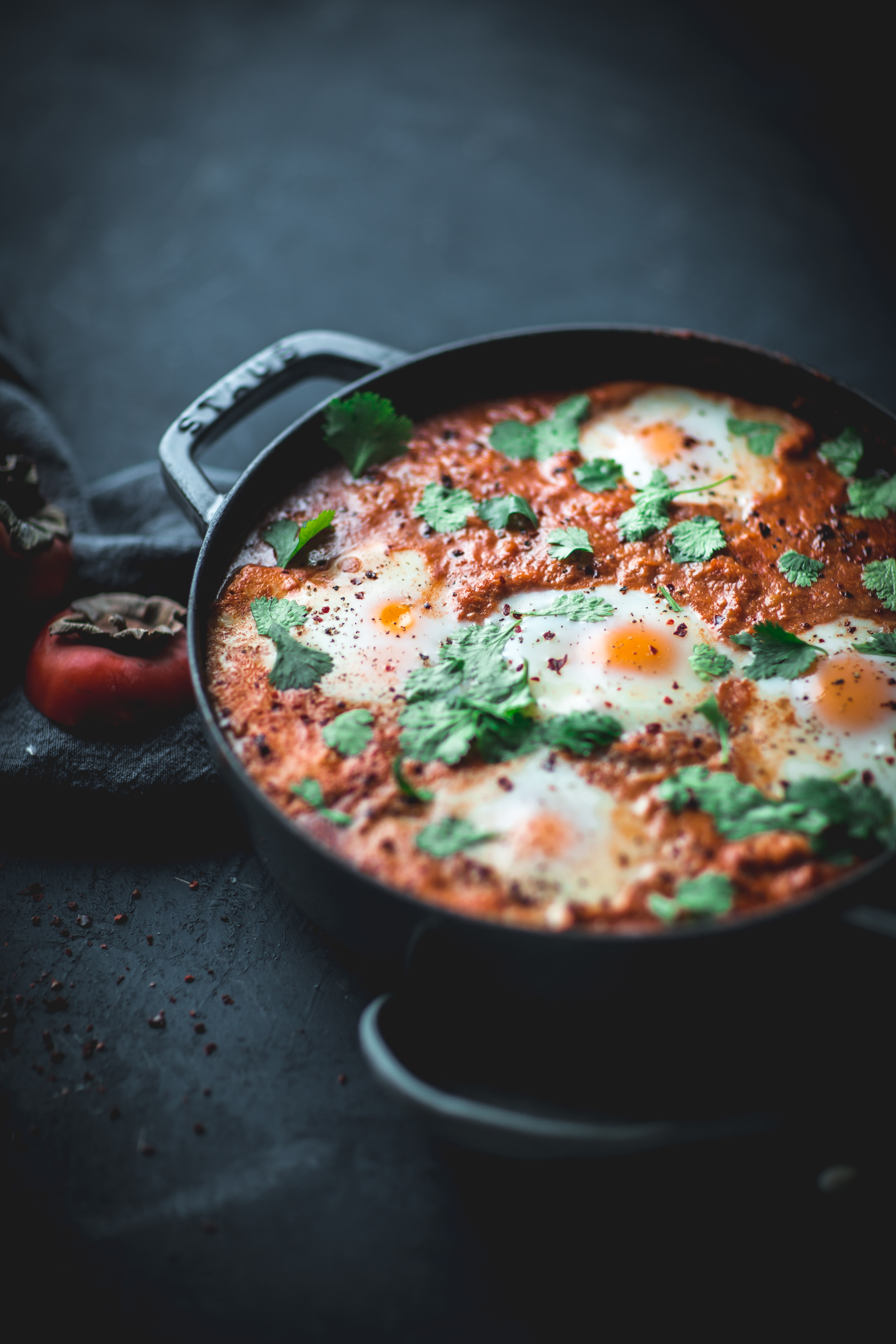 Shakshuka with Persimmon