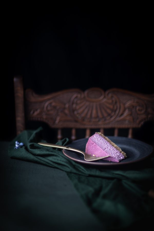 Vegan Cheesecake with Sweet Potatoes