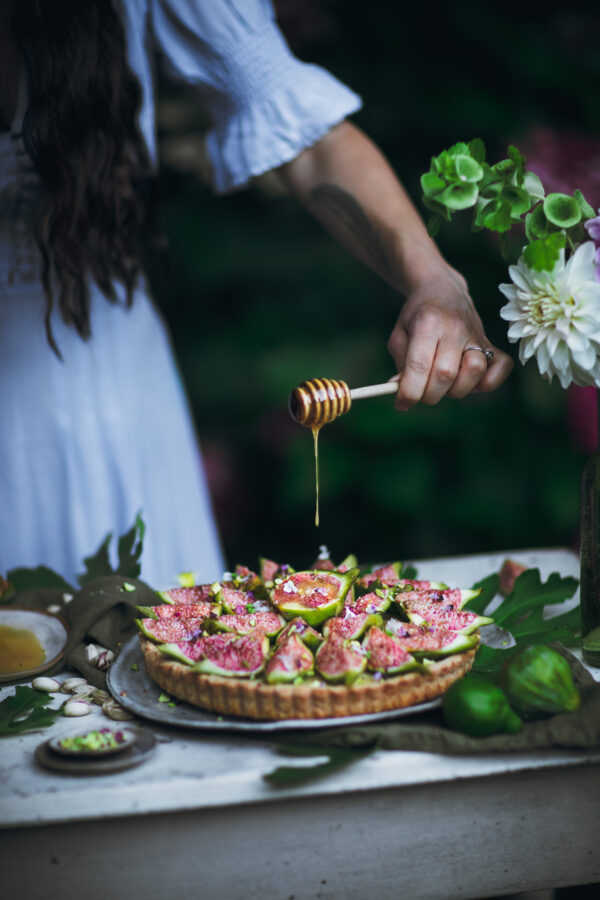 Honey Drizzle Food Photography
