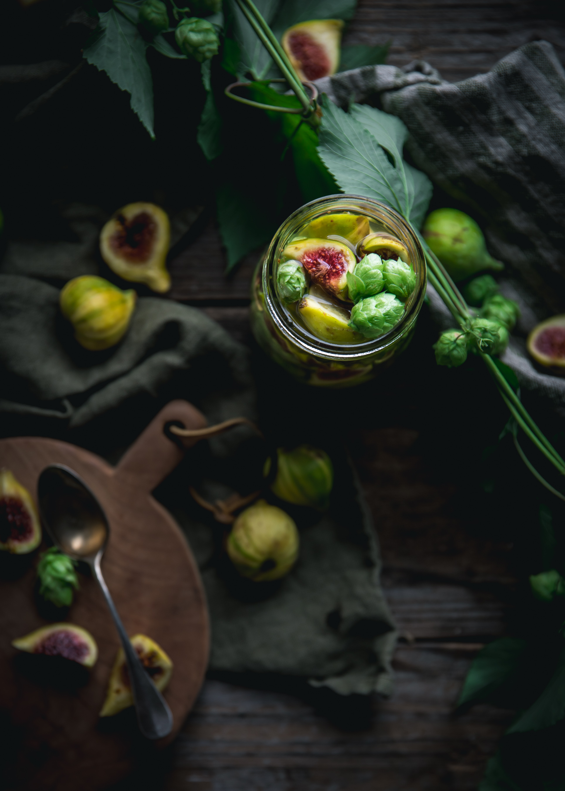 Fig and Hop Simple Syrup