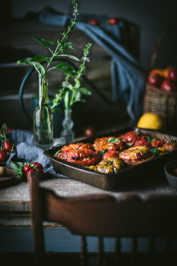 Stuffed Tomatoes with Rice