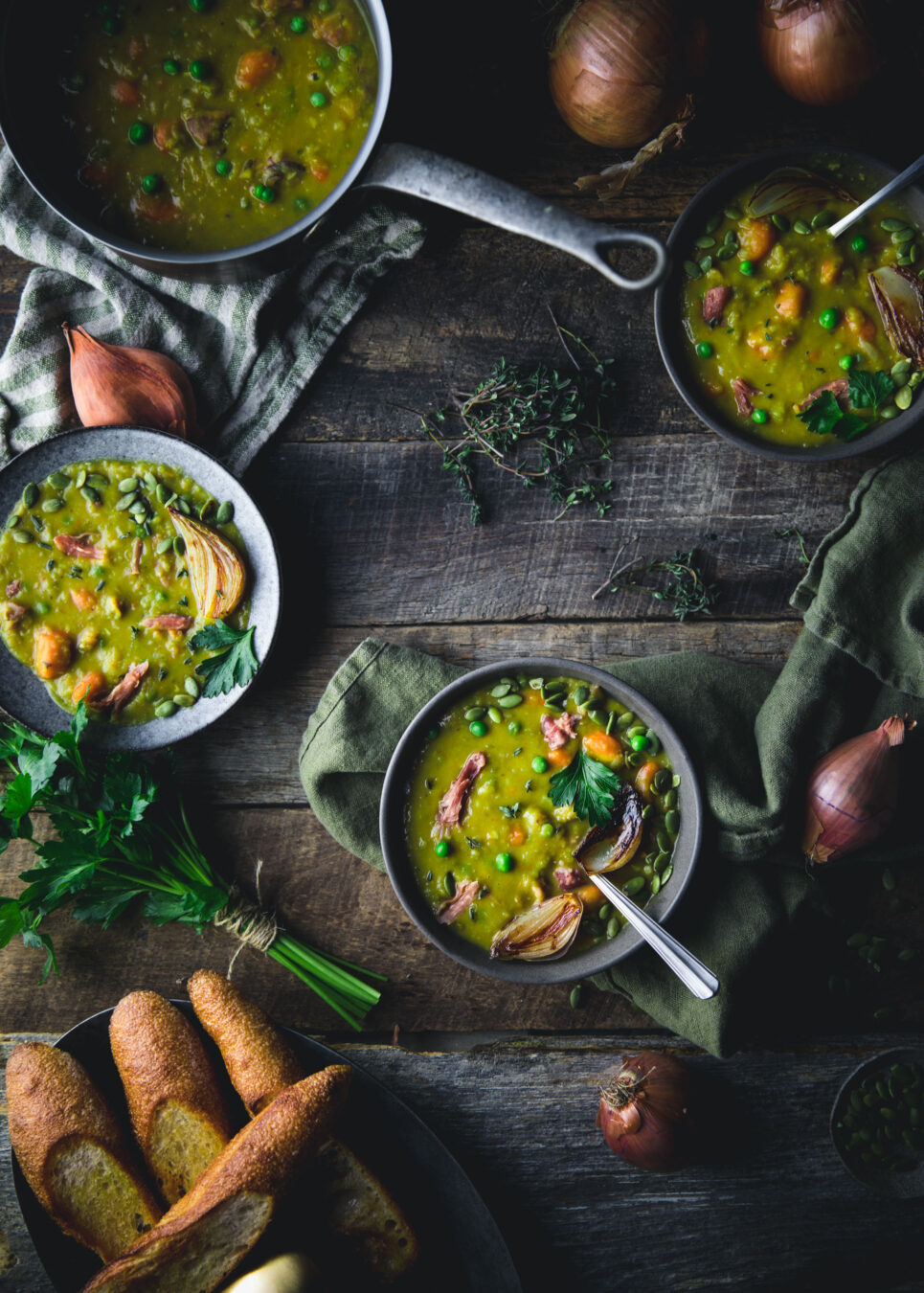 Split Pea Soup with Smoked Ham Hock Adventures in Cooking