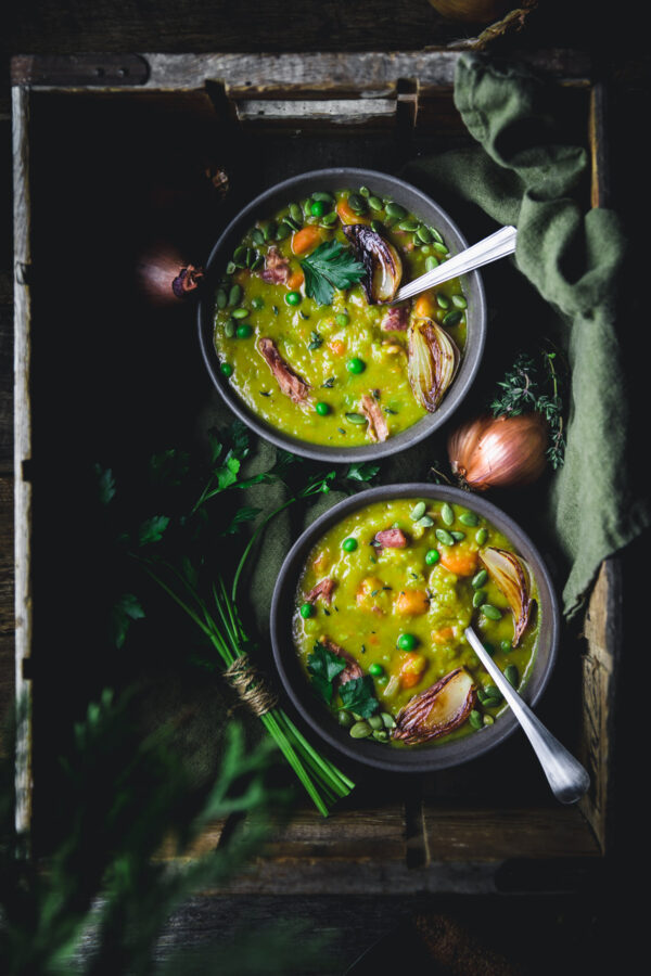 Split Pea Soup with Ham Hock