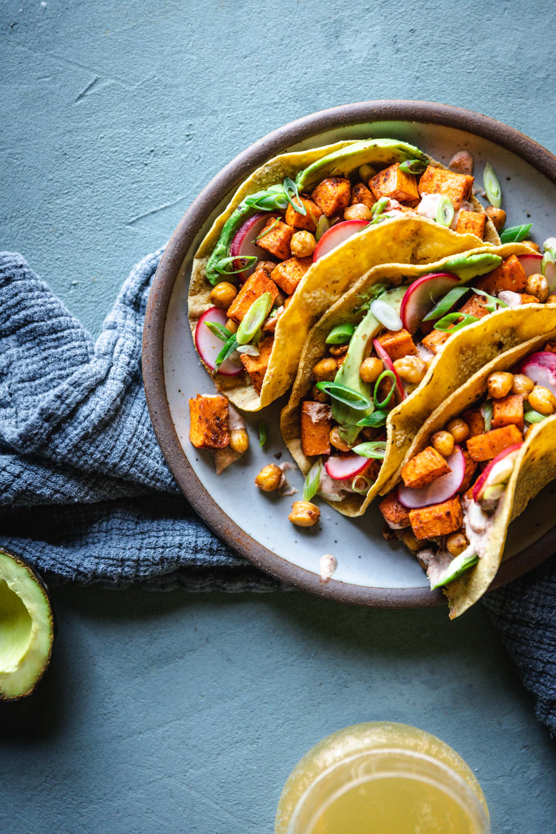 Sweet Potato and Chickpea Tacos