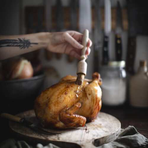 Honey Mustard Roast Chicken