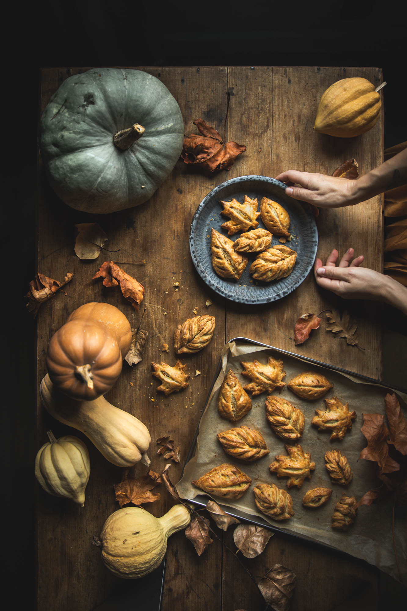 Savory Pumpkin Chevre Hand Pies
