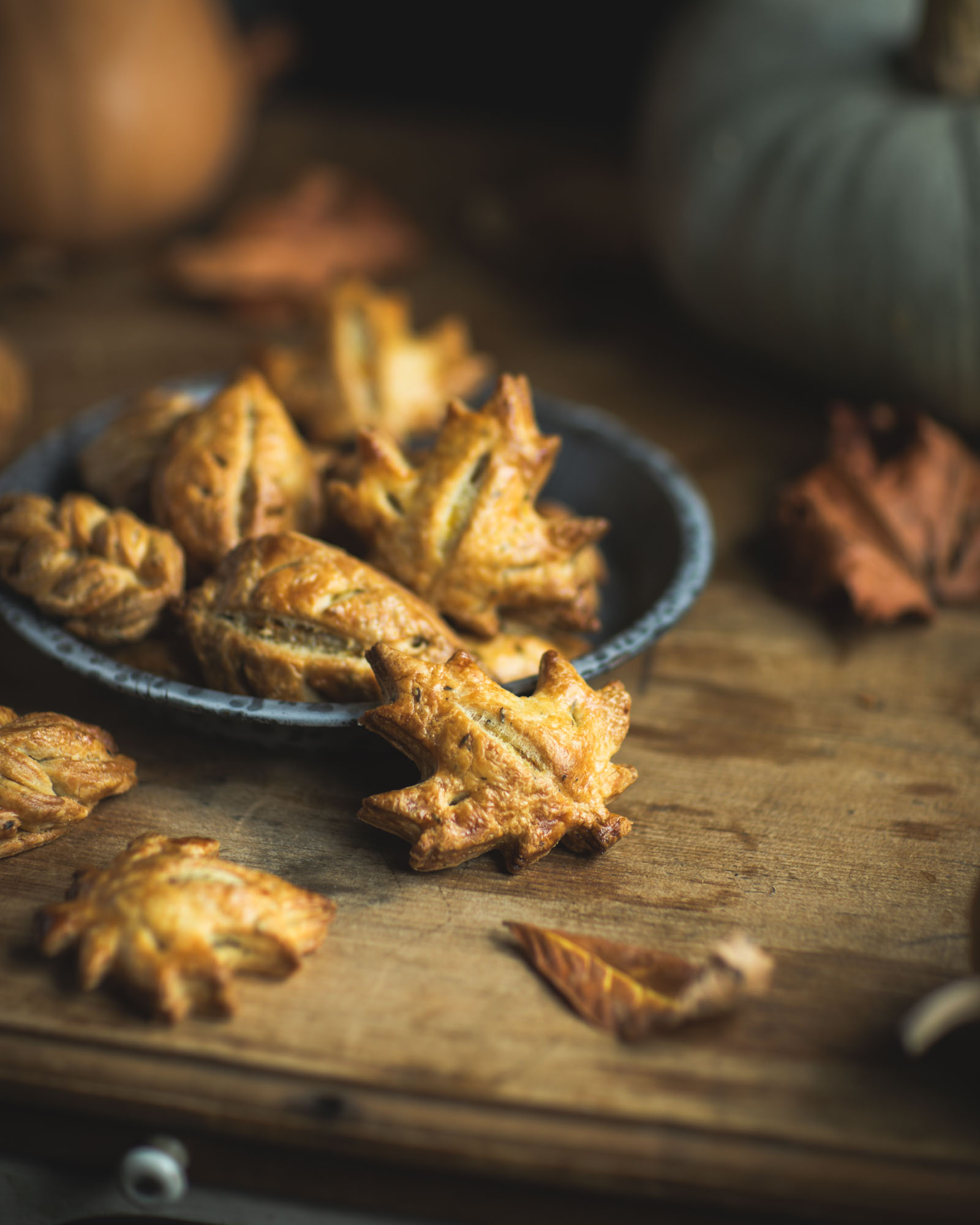 Savory Pumpkin Chevre Hand Pies