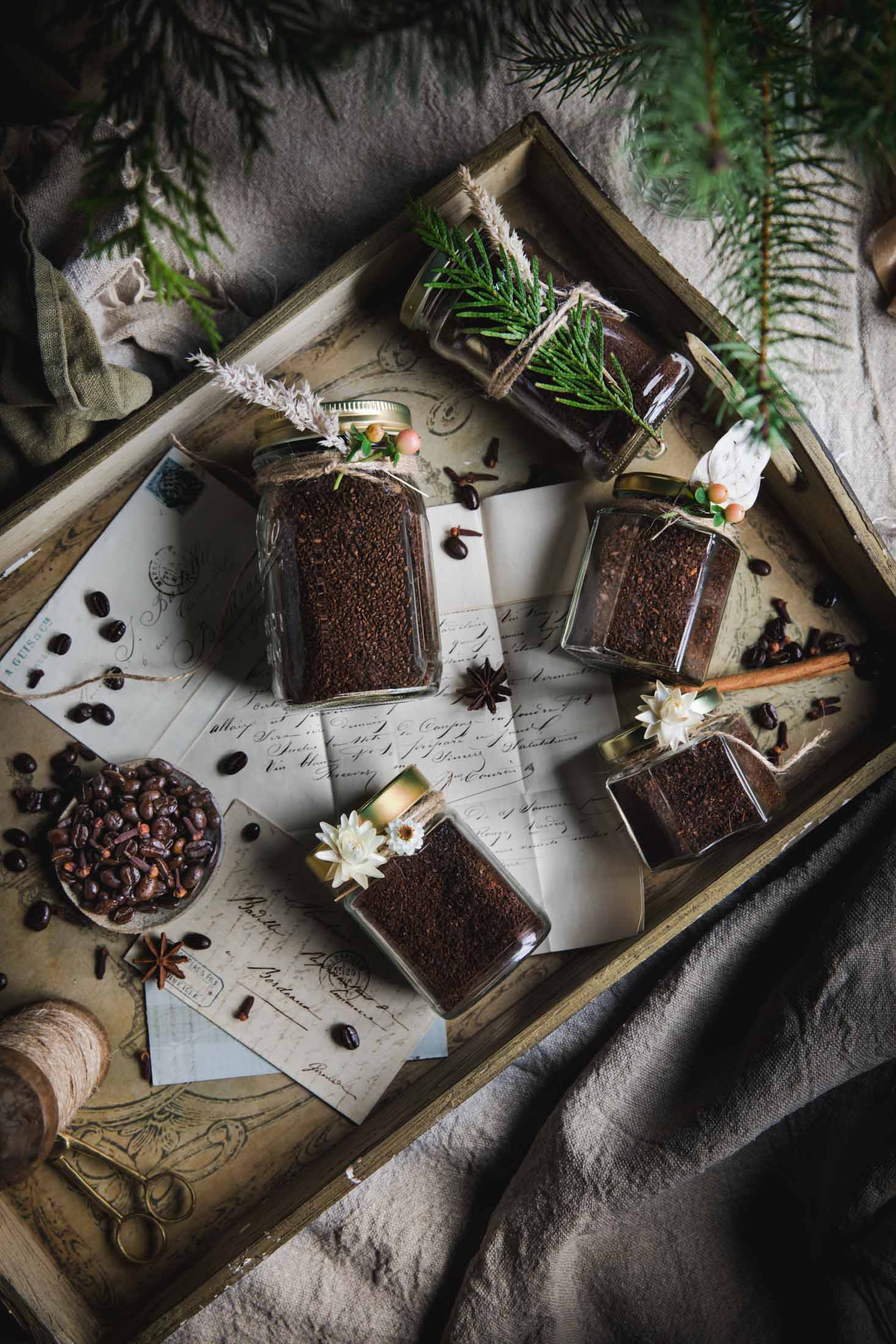 Homemade Holiday Spice Coffee Blend