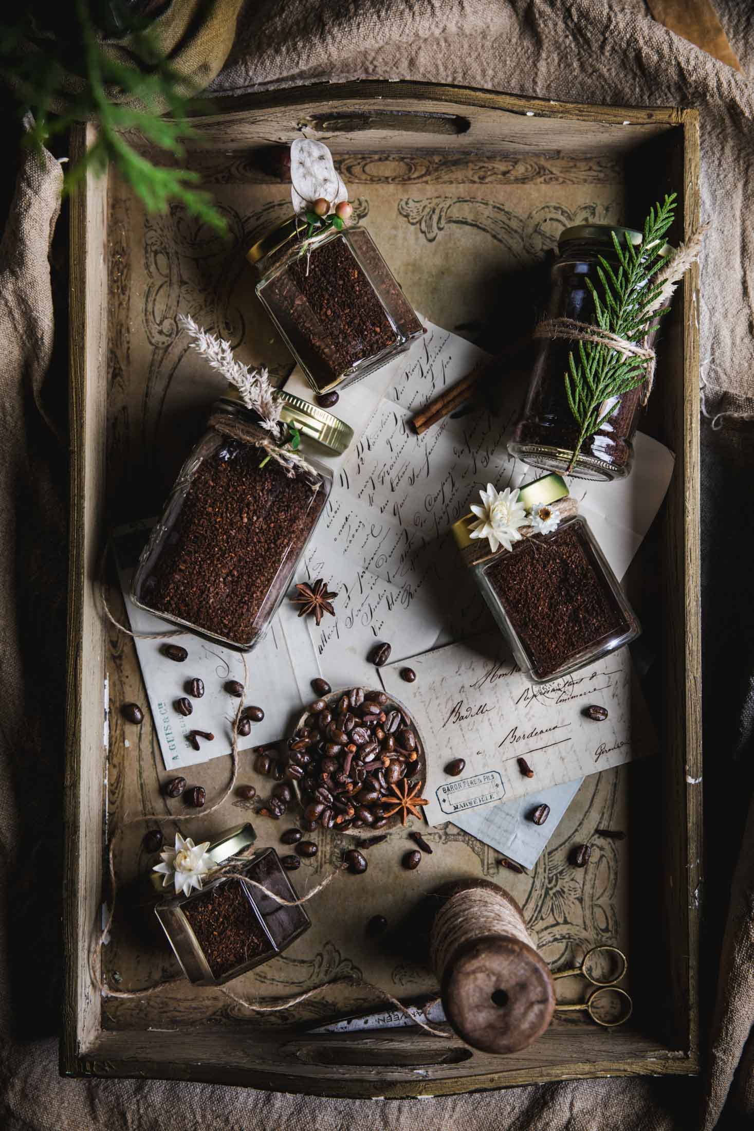 Homemade Holiday Spice Coffee Blend