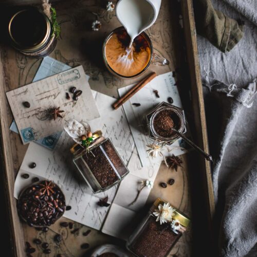 Homemade Holiday Spice Coffee Blend