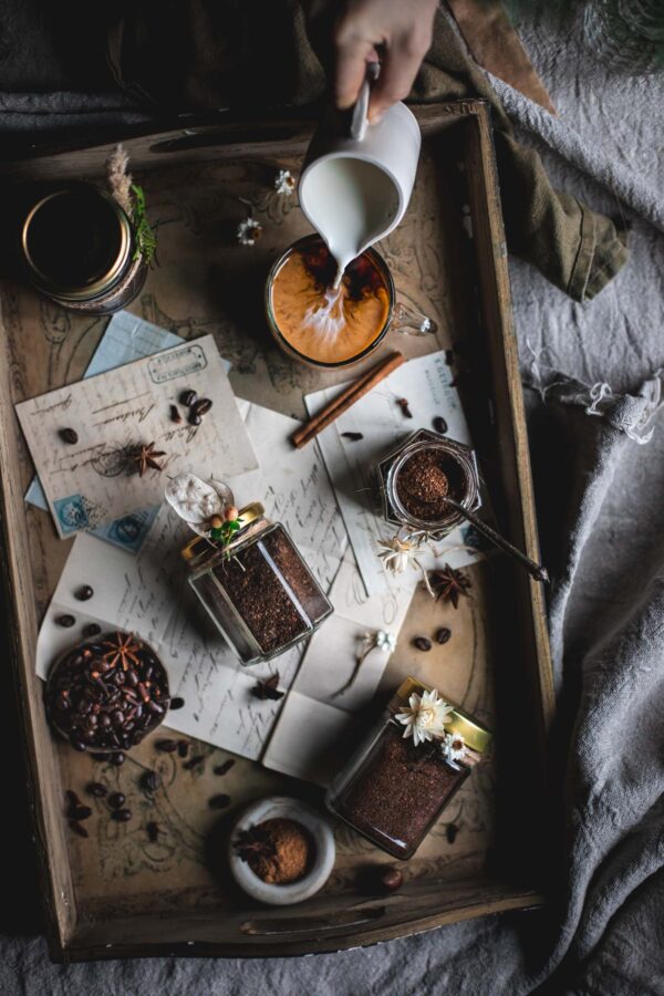 Homemade Holiday Spice Coffee Blend