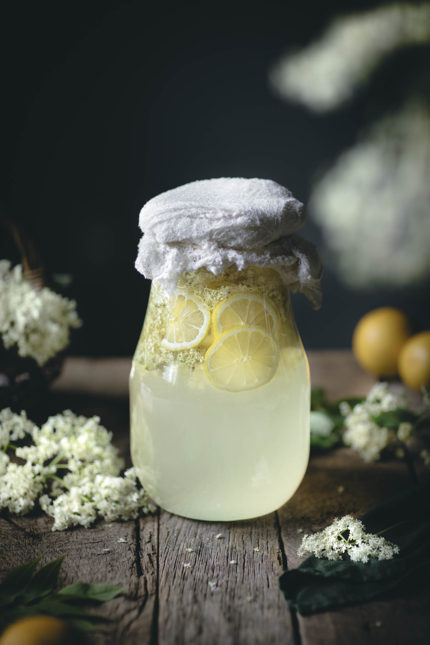 Elderflower Lemon Champagne