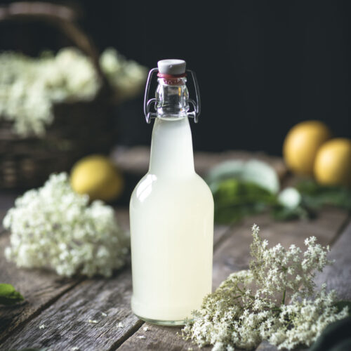 Elderflower Lemon Champagne