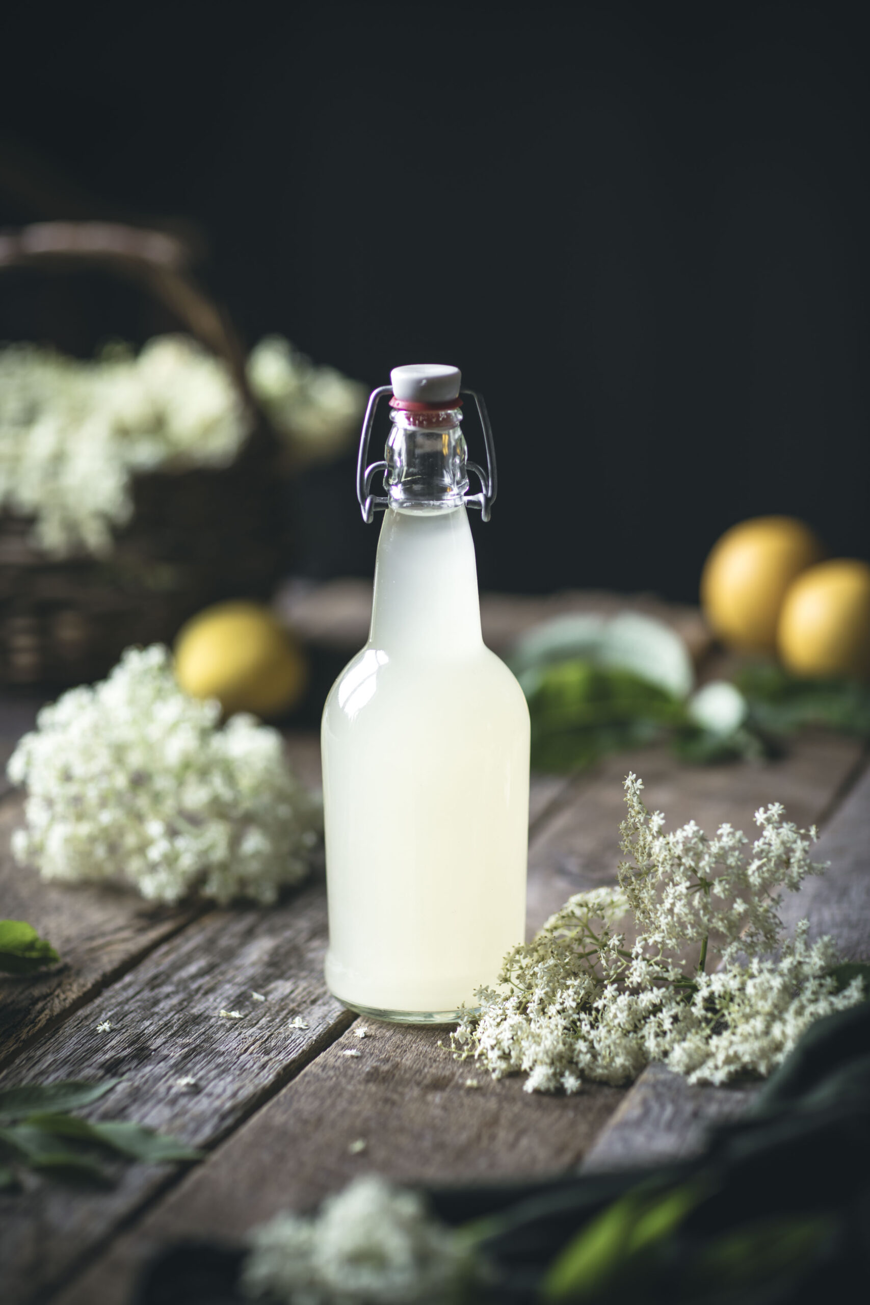 Elderflower Lemon Champagne