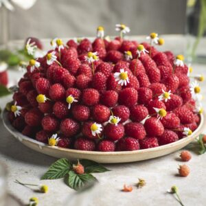 Raspberry Bundt Cake with Chamomile