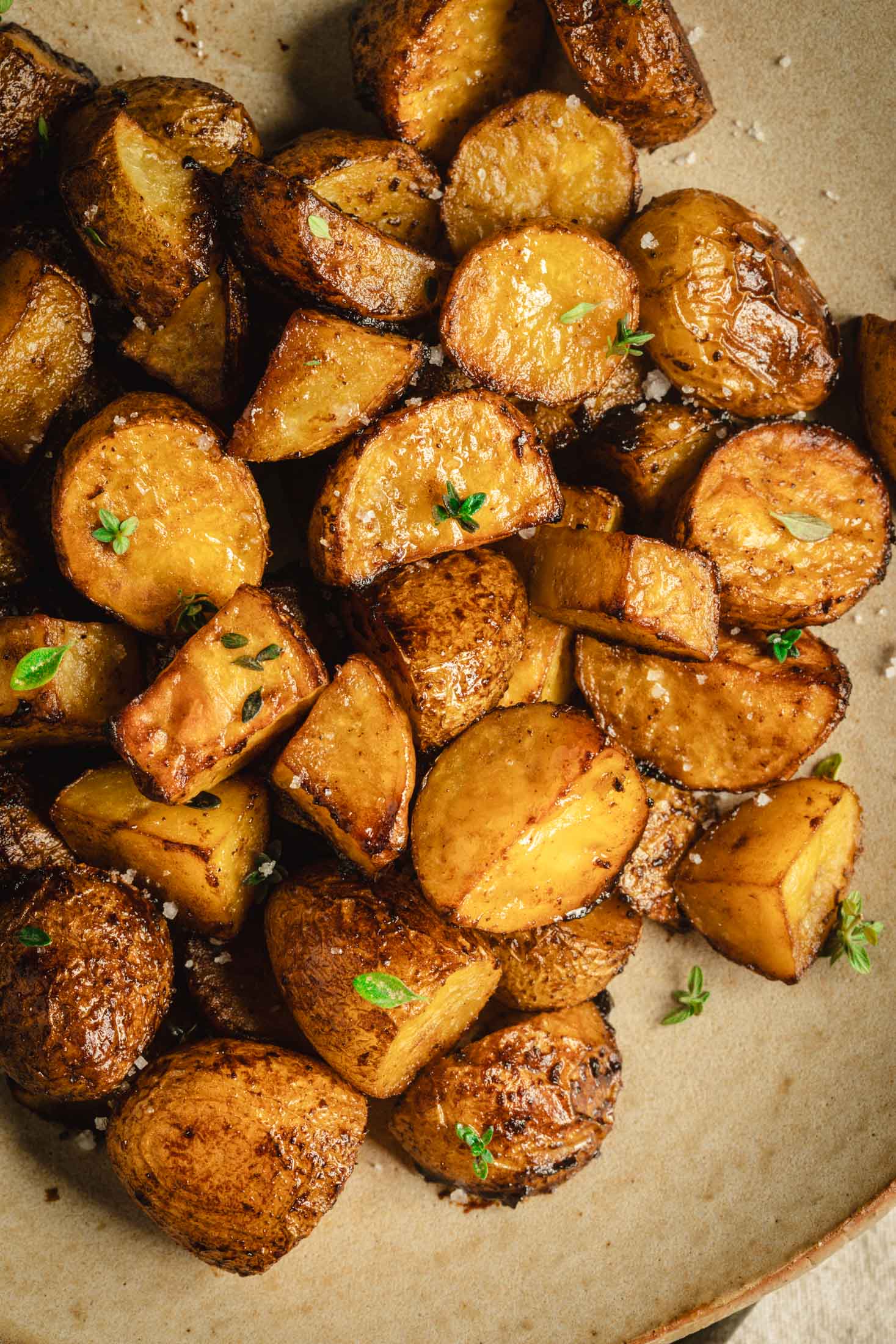 Roast Potatoes with Maple Miso Butter