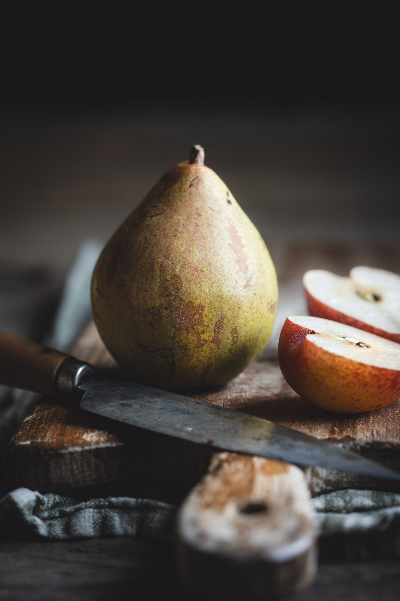 Pear Close Up